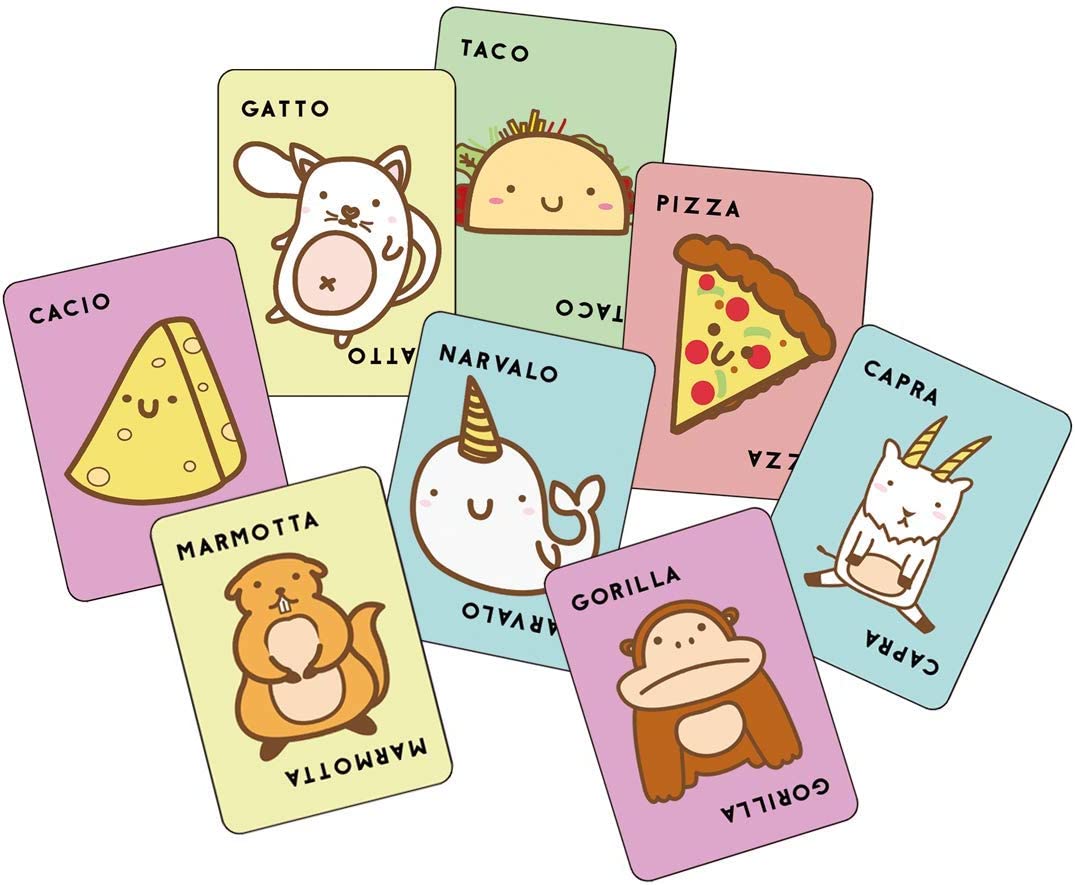 GHE141 - dvgames TACO GATTO CAPRA CACIO PIZZA