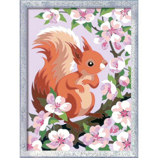 20180 Ravensburger: CreArt - Scoiattolo glitter - Serie D Classic