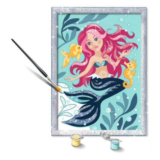23568 Ravensburger: CreArt - Sirena con glitter - Serie D Classic