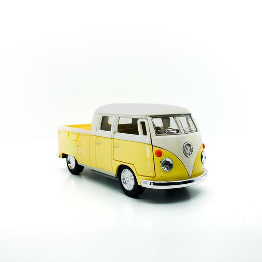 17235 KINSMART 1963 VOLKSWAGEN BUS DOUBLE CAB PICKUP colore casuale