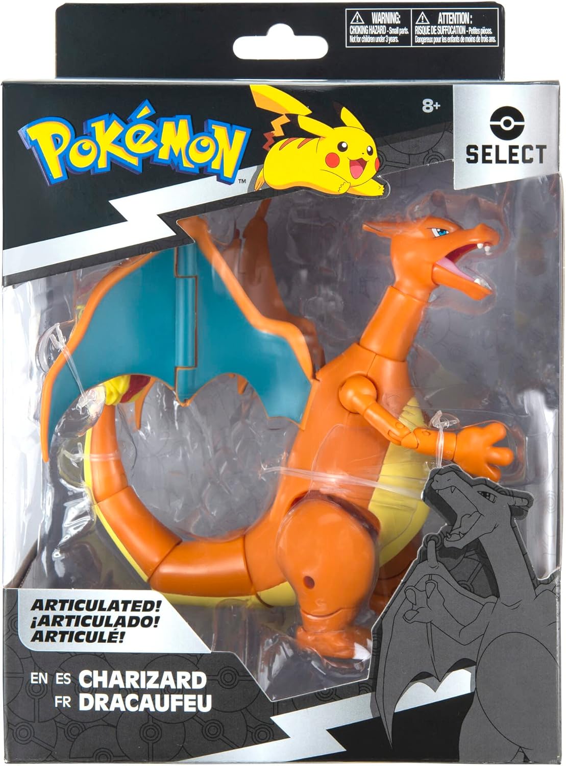 PK080900 Pokémon Select Super-Articulated Figure Charizard