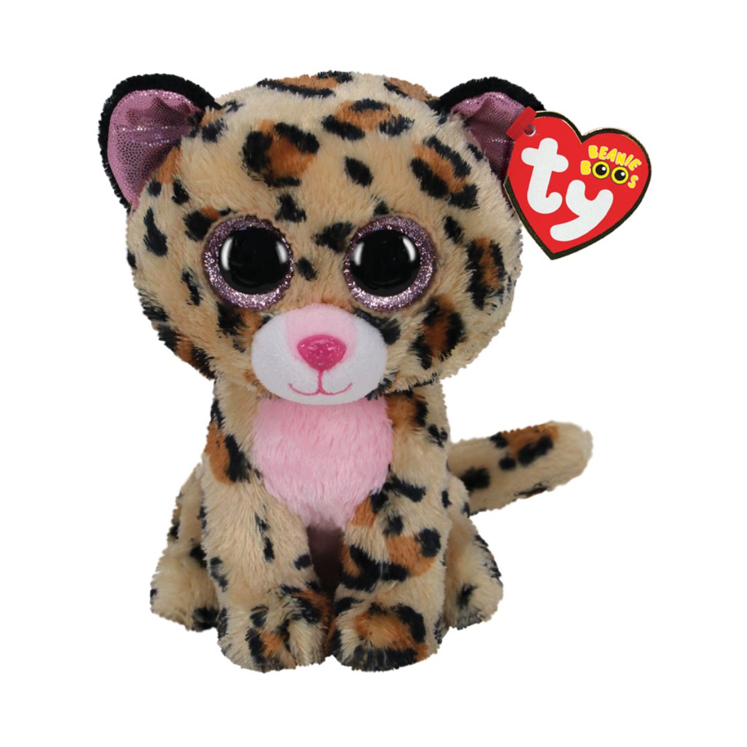 T36490 Ty - Beanie Boos - Peluche leopardo - Livvie 28 cm