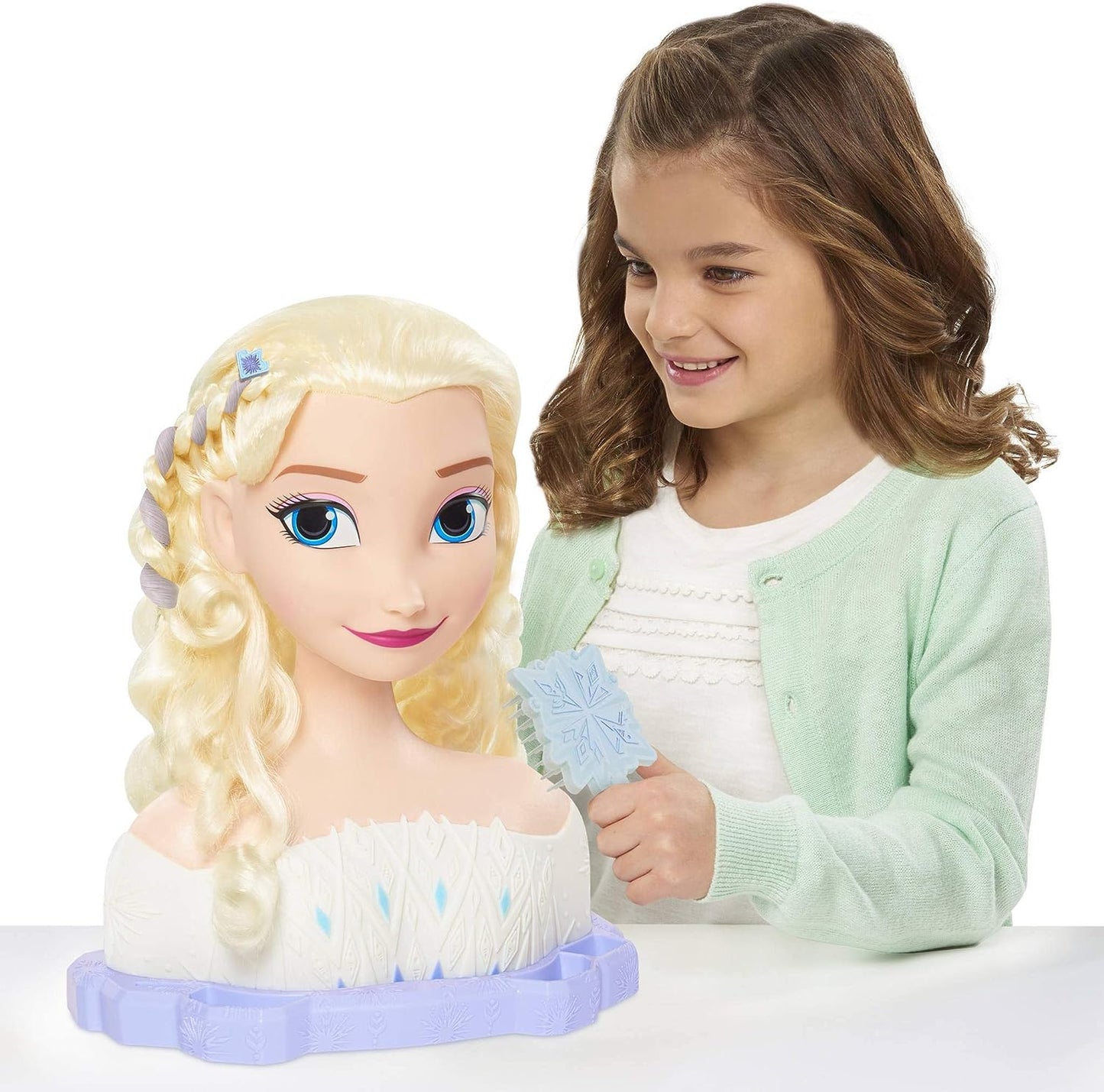 FRND6000 Giochi Preziosi - Styling Head: Testa Elsa da pettinare - Frozen