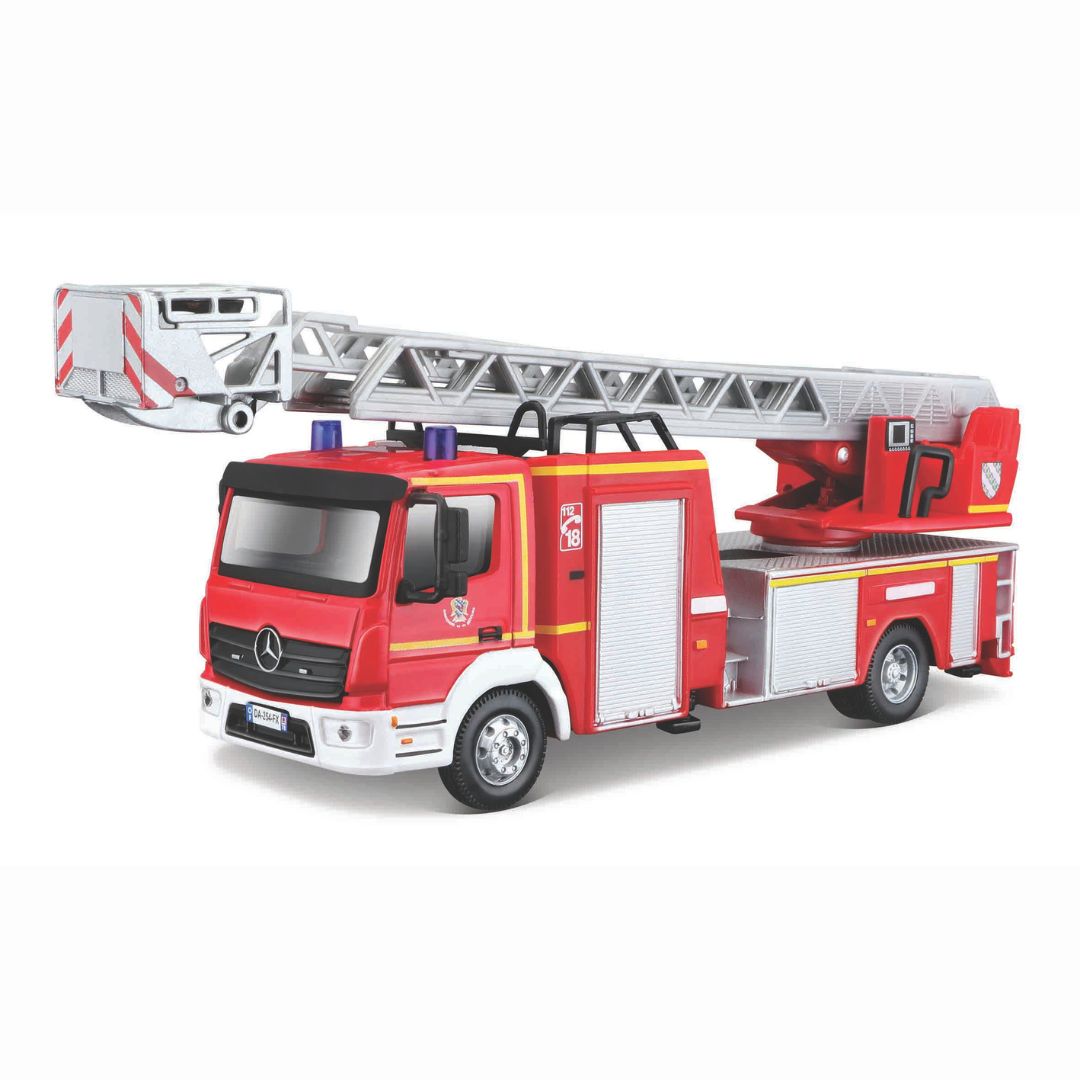 18-32018 Bburago - Camion Mercedes-Benz Atego - Vigili del Fuoco - 1:50