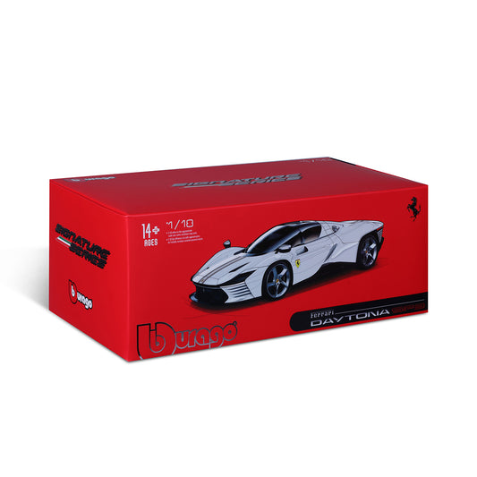 18-16912 Bburago Ferrari Signature - Ferrari Daytona SP3, bianca - 1:18