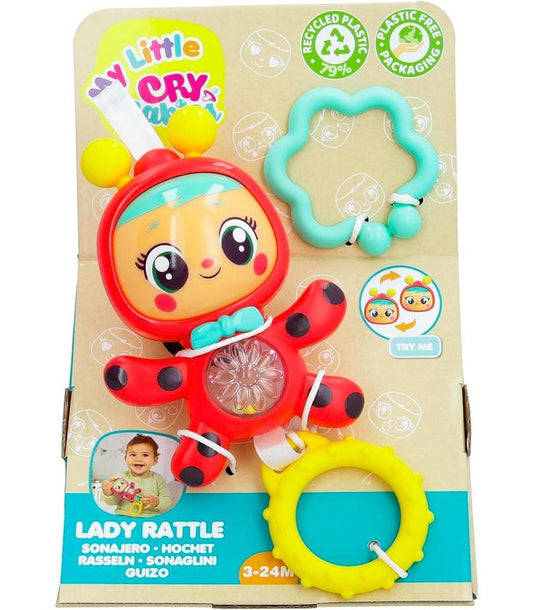 908291 IMC TOYS - My Little Cry Babies: Sonaglino Lady Rattle