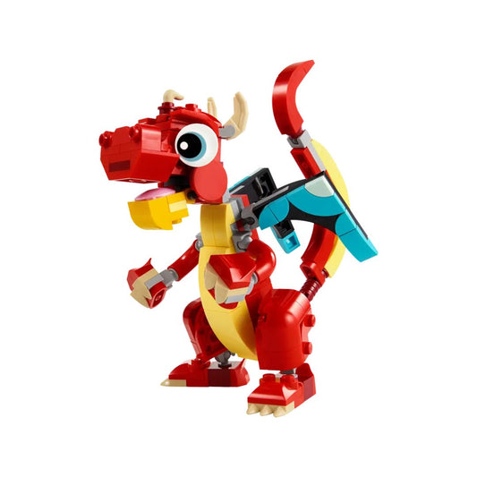 31145 LEGO Creator 3in1 - Drago rosso
