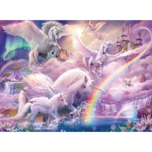 12979 Ravensburger - Unicorno pegaso - Puzzle XXL (100 pezzi)