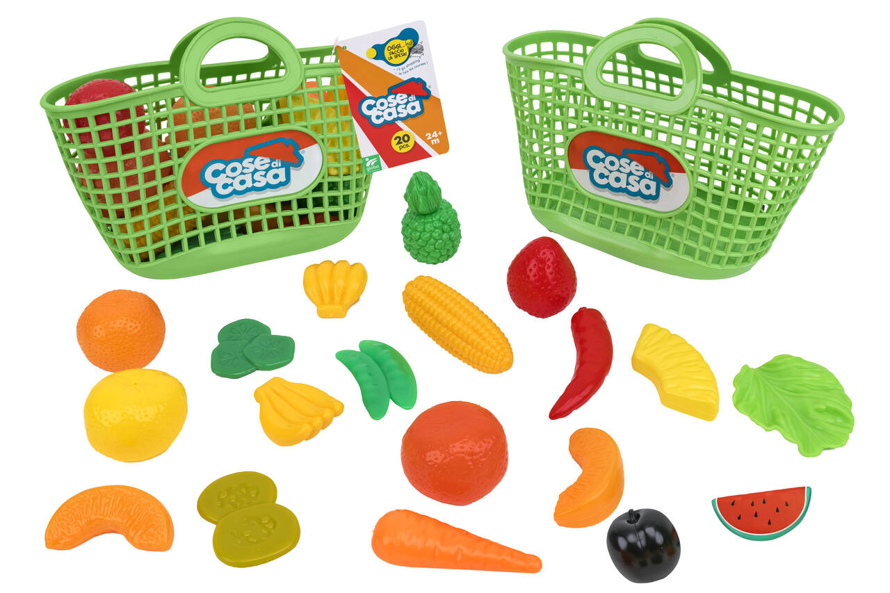 42303 Cose di Casa Globo - Borsa spesa Alimenti 20 pezzi