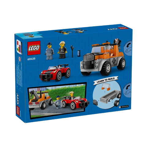 60435 LEGO City - Autogrù e officina auto sportive