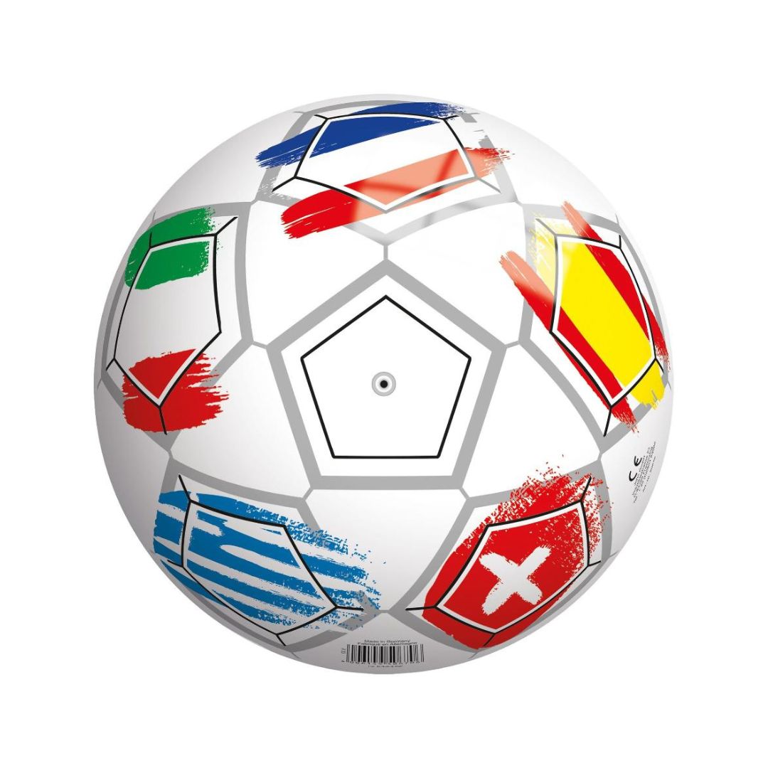 Pallone da Calcio ODS JS Flags Pallone Sportivo Resistente per Bambini e Adulti