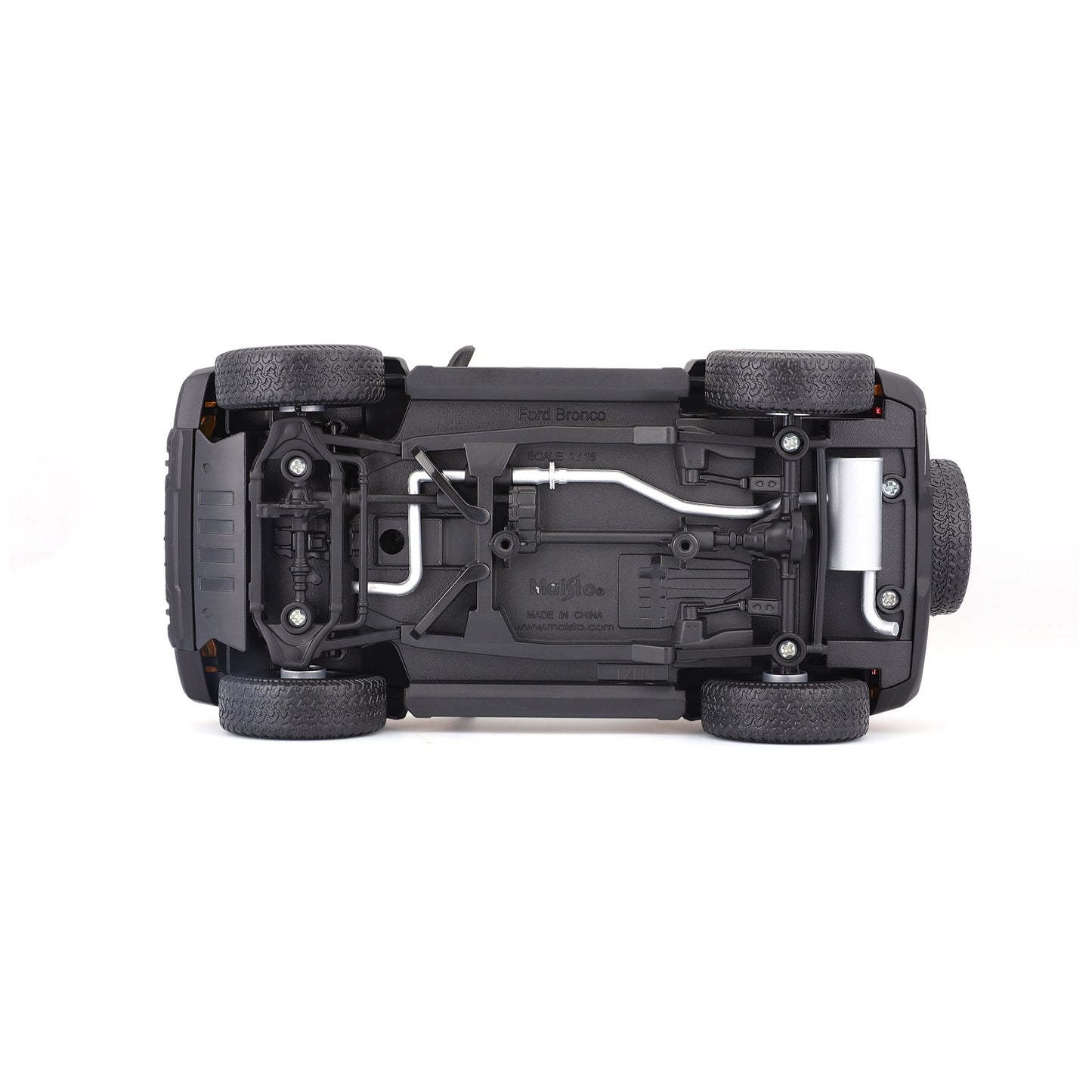 31457 Bburago Maisto - Ford Bronco Badlands 2021 (no door), arancione