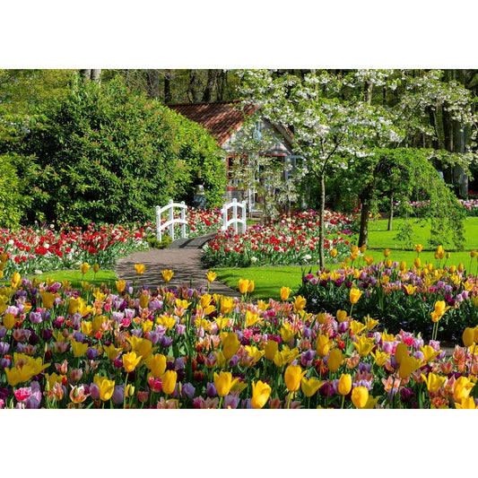 12000851 Ravensburger - Keukenhof Gardens, Paesi Bassi - Puzzle 1000 pezzi