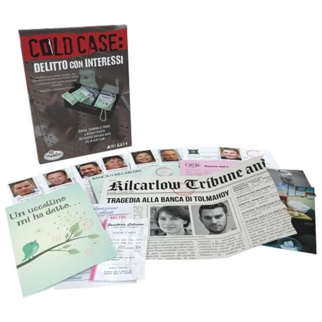 76594 Ravensburger - Cold Case 3 Delitto con Interessi - Gioco Investigativo