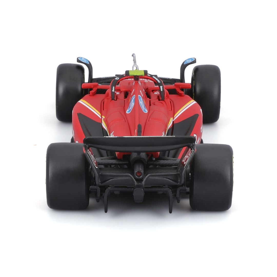 18-36843S Bburago Ferrari F1 SF-24 #55 Sainz con casco 1:43