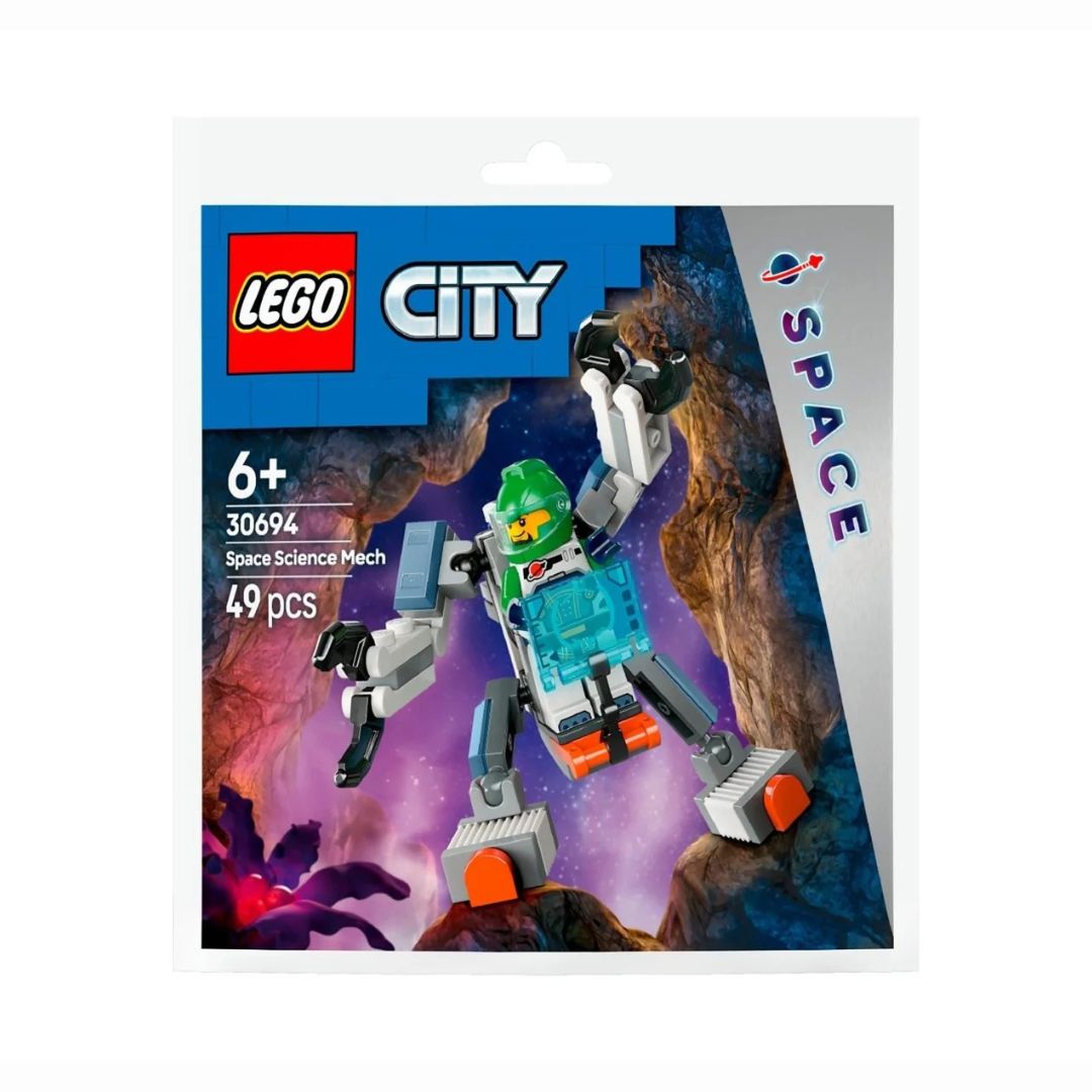 30694 LEGO Polybag City space Mech scientifico spaziale