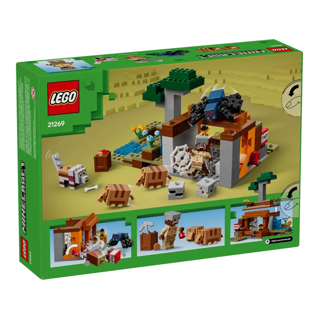 21269 LEGO Minecraft - Spedizione nella miniera dell armadillo