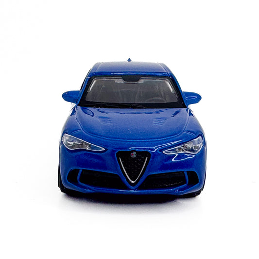 18-30389 Bburago Street Fire - Alfa Romeo Stelvio, blu - Scala 1:43