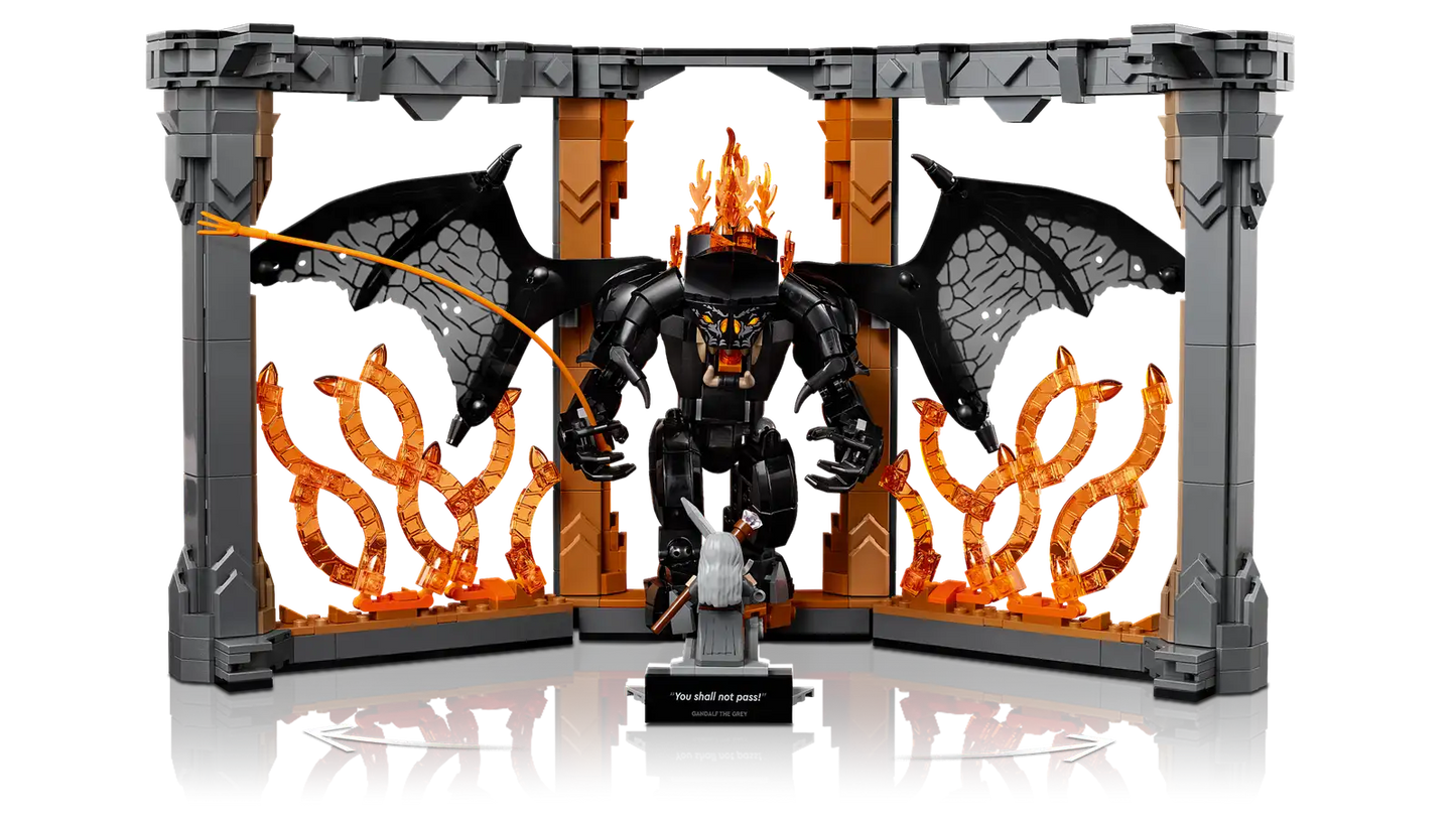 10367 LEGO Icons - Il Signore degli Anelli: Book Nook del Balrog™