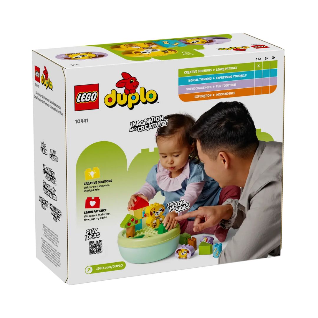 10441 LEGO Duplo - Smista-forme: casetta del cucciolo