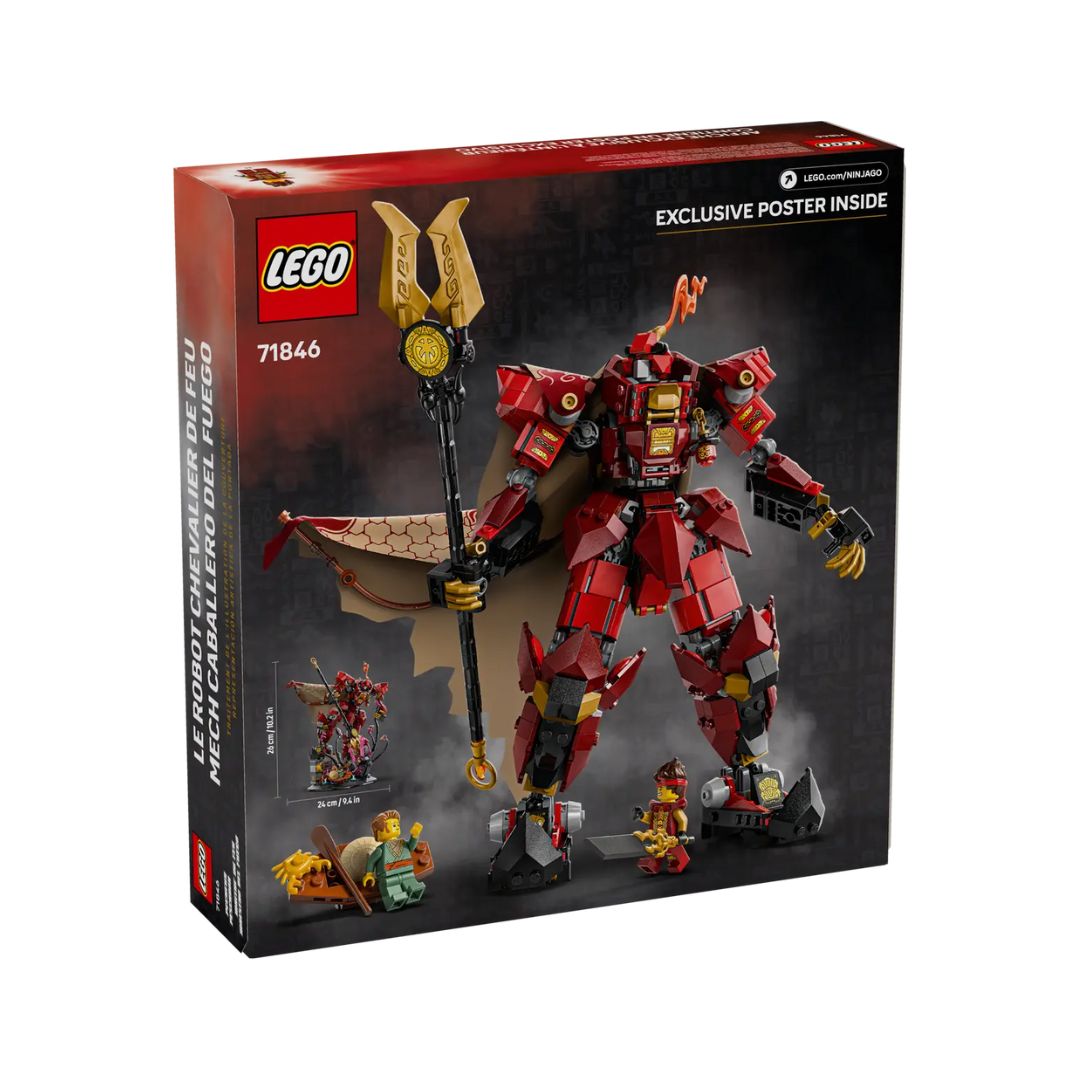 71846 LEGO Ninjago - Mech Cavaliere del Fuoco