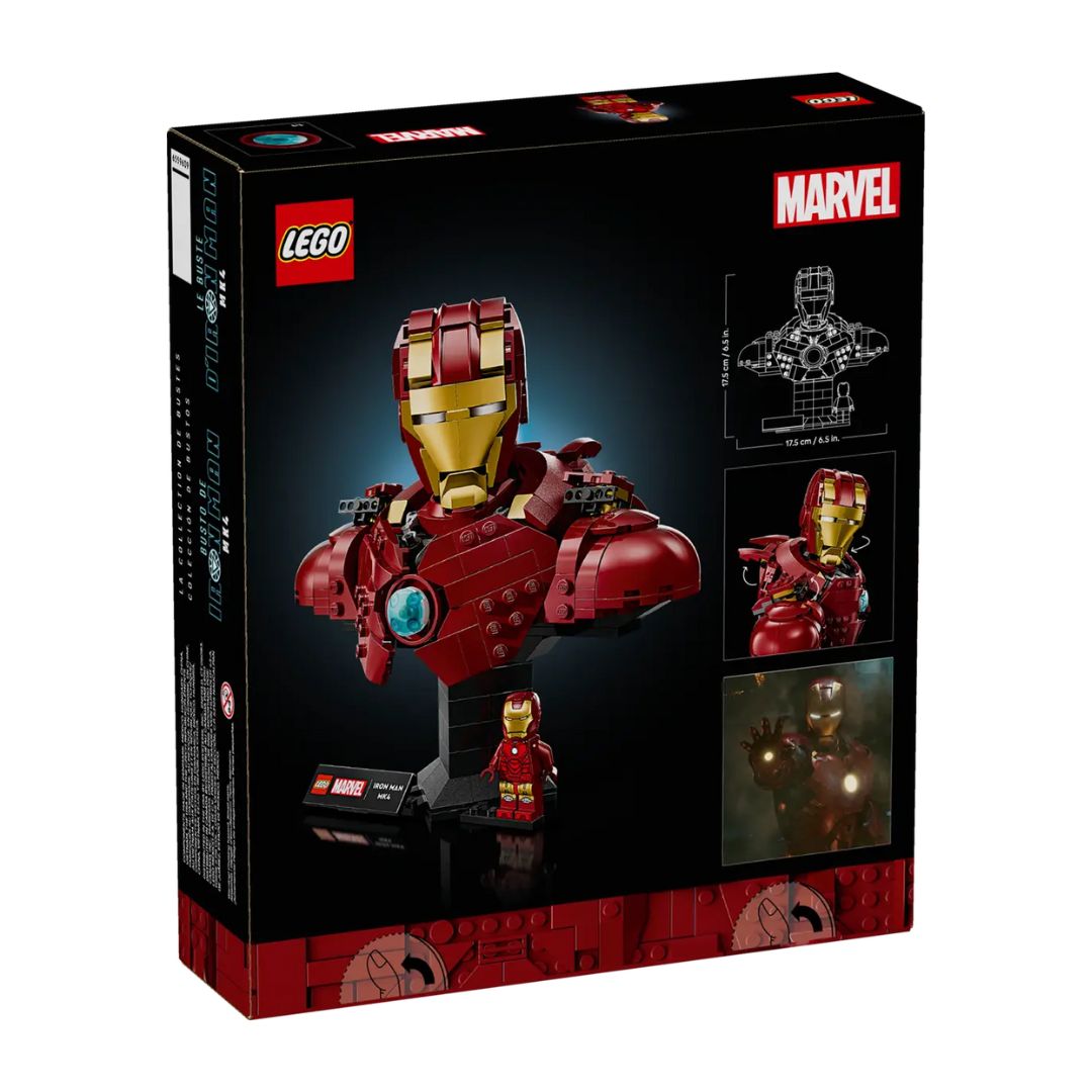 76327 LEGO Marvel - Busto di Iron Man MK4
