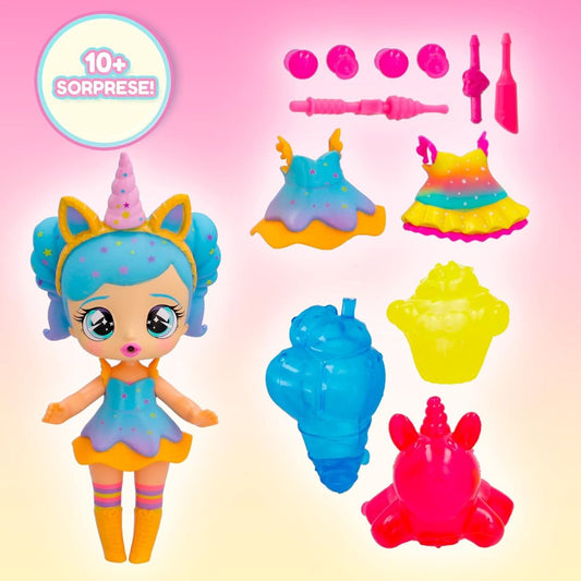 Imc Bubiloons BubiGirls Quinn Bambola da Collezione che Gonfia Palloncini 18cm