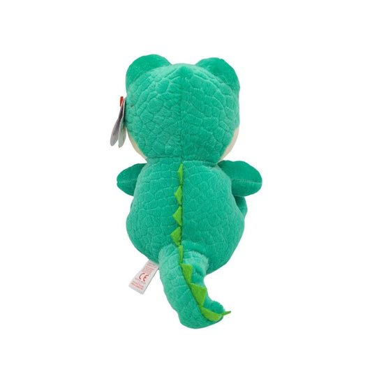 T37373 TY BEANIE BOOS 15cm ERNIE coccodrillo Peluche con Occhi Grandi Glitter