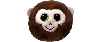T83011 Ty - Beanie Bouncers Peluche Rimbalzante Banana Scimmmia