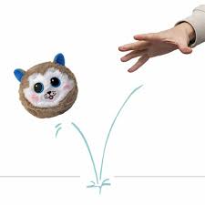 T83063 TY Beanie Bouncers Slush Peluche Rimbalzante Husky Morbido