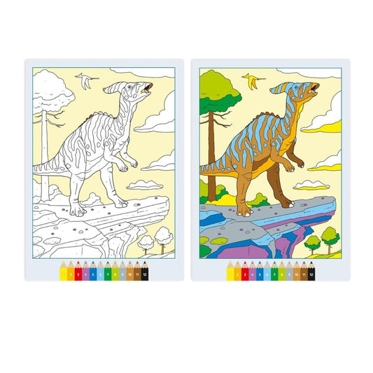 96006 Ravensburger: CreArt - Dinosauri - Libro da colorare