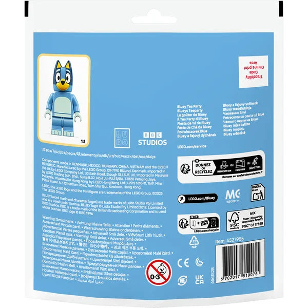 30687 Lego Polybag Bluey Recruitment Bags Il Tea Party di Bluey