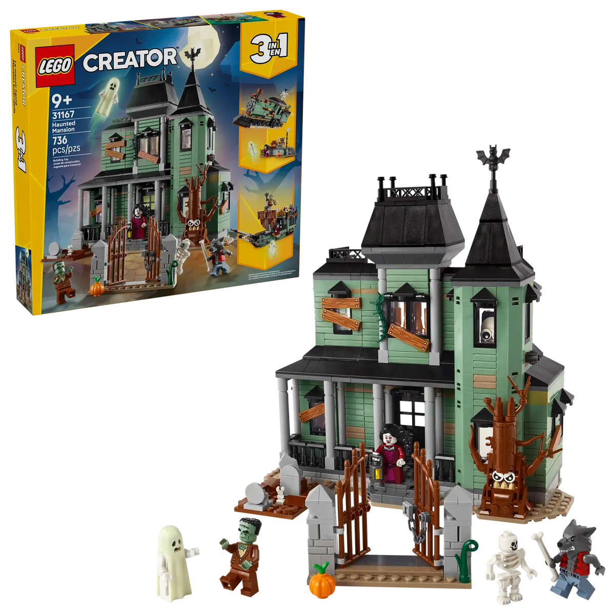 31167 LEGO Creator 3+1 Villa spettrale
