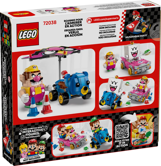 72038 Lego Super Mario Mario Kart™ Wario e Re Boo