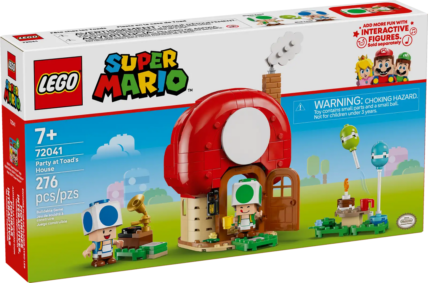 72041 Lego Super Mario Festa a casa di Toad