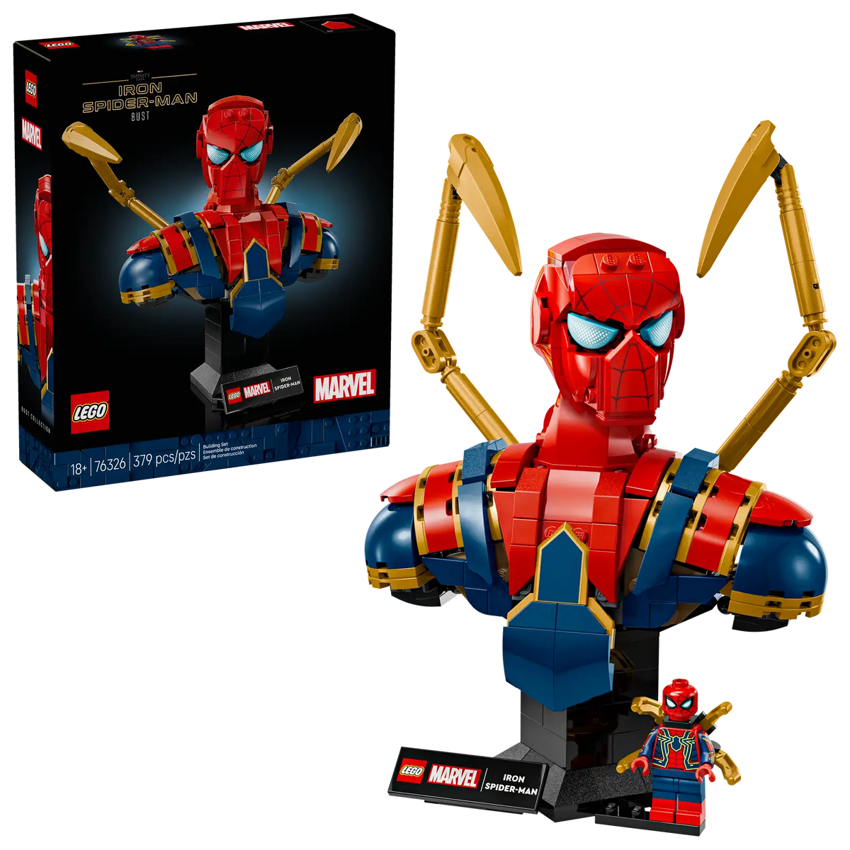 76326 Lego Super Heroes Marvel Busto di Iron Spider-Man