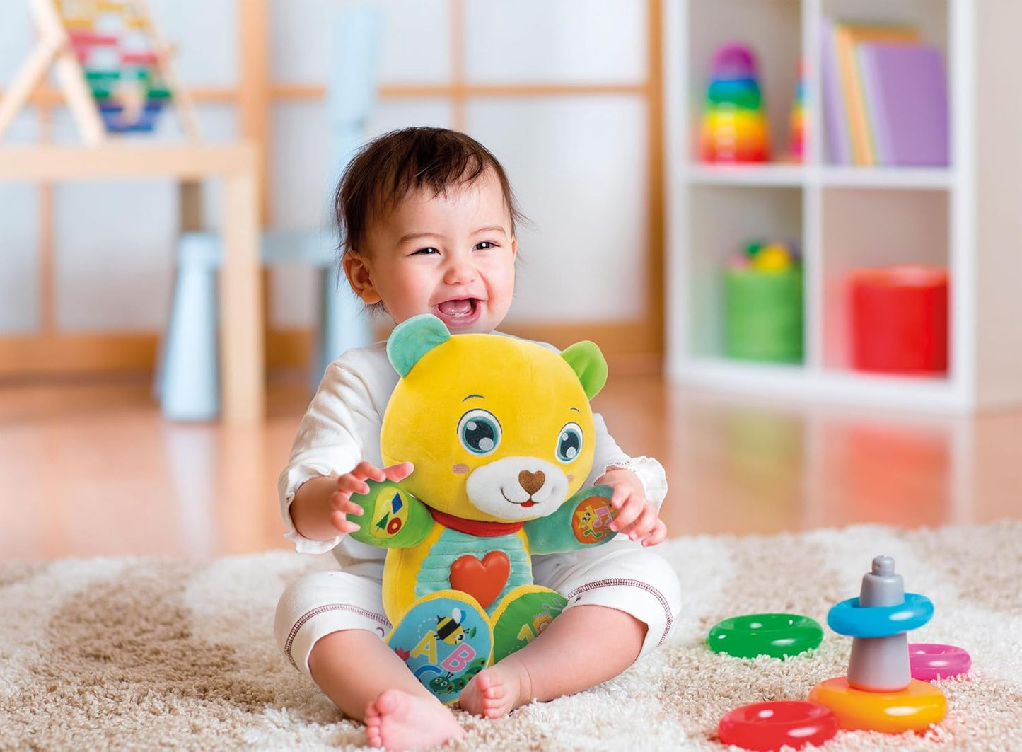 17965.7 Clementoni Baby Lele Coccole e Parole Peluche Interattivo Parlante