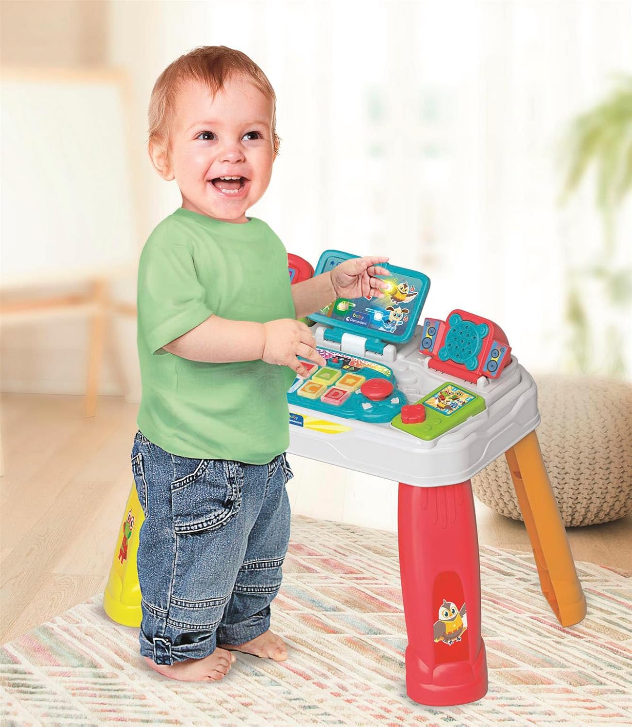 17547.5 Clementoni Tavolo Attività Baby Gamer Postazione Gaming Interattiva