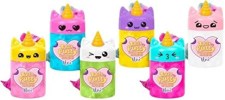DIM02476P Tutty Putty Kawaii Uni Putty Modellabile Glitterata a Tema Unicorno