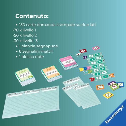 24858 Ravensburger Match Me If You Can Gioco di Carte e Velocità