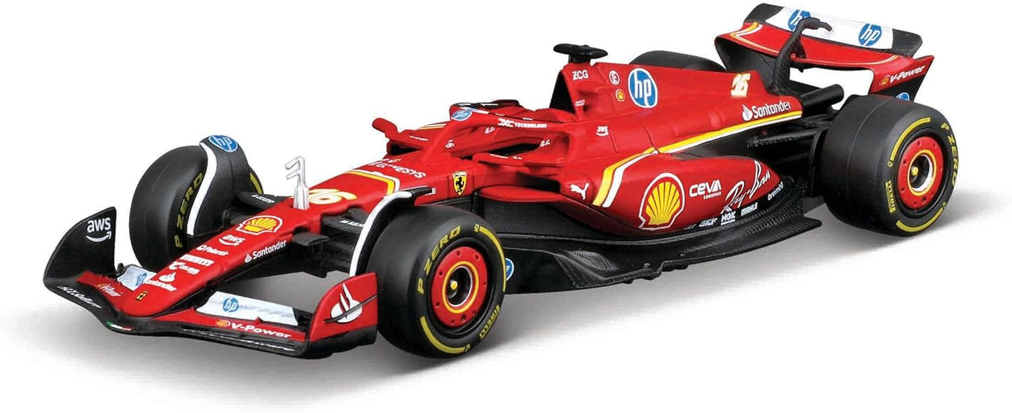 82671RC RC FORMULA Racing Ferrari SF-24 diecast 1:41 con TRACCIATO radiocomando