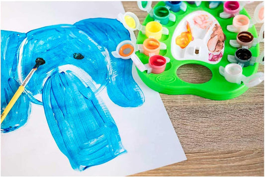 54-1066 CRAYOLA Set di Tempere Lavabili per Bambini con Pennello