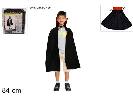 Mantello Dracula Bimbo 84cm Costume di Halloween per Bambini