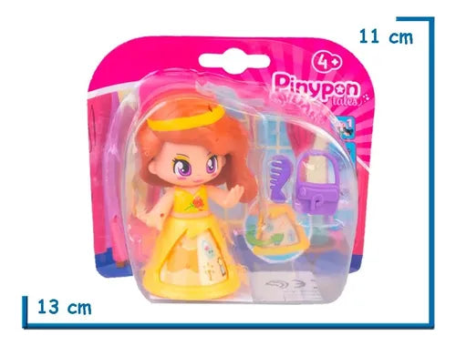 Famosa Pinypon Disney Principesse Mini Figure Principessa Belle Collezionabile