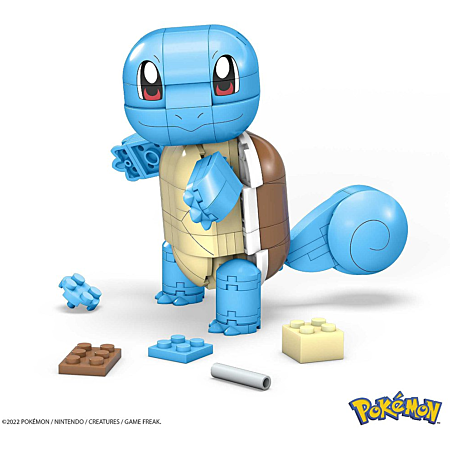 MEGA Construx Pokémon Squirtle Set Costruzioni 199 Pezzi Build & Show