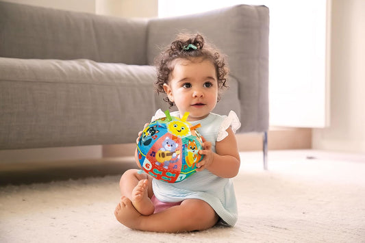 Clementoni Baby Palla Suona e Canta Gioco Musicale Interattivo 6+ Mesi