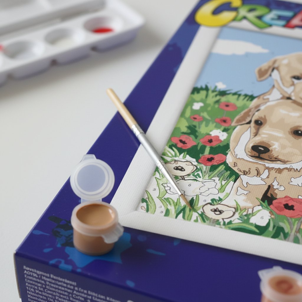 12023091 Ravenburger CreArt Serie E Golden Retriever cani Coccolosi