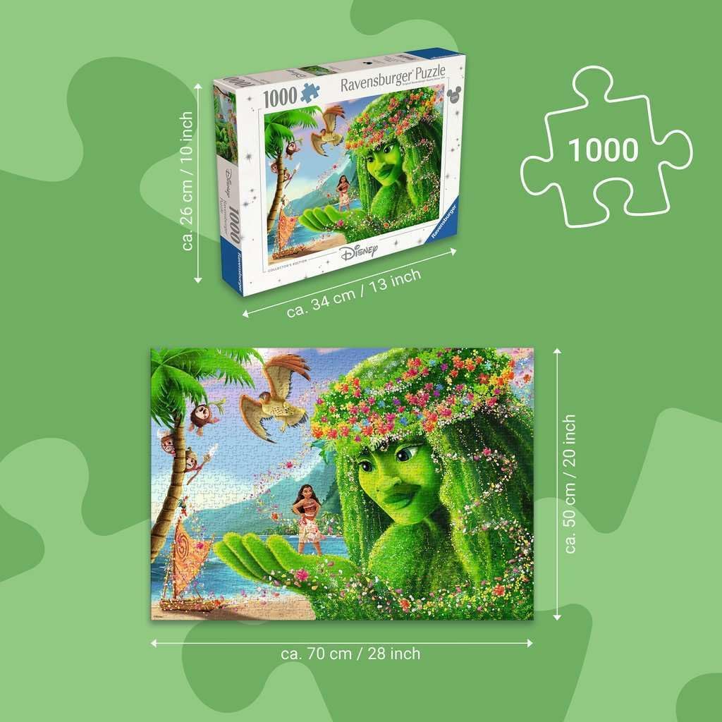 12001680 Ravensburger Puzzle 1000 Pezzi Disney Vaiana