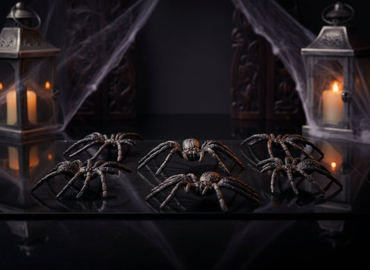 Ragni Finti Halloween 6 Pezzi Decorazioni Spaventose per Festa o Casa