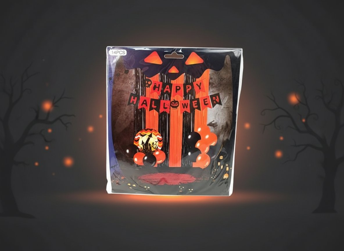 Set Decorazioni Party Halloween Addobbi per Feste ( modello casuale)